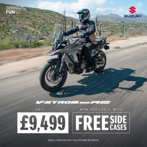 Suzuki V-Strom DL800RE FREE SIDE BOXES