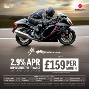 Suzuki GSX1300 Hayabusa 2.9% APR £159 PER MONTH