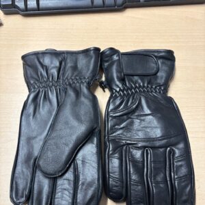 leather Motorcycle glove pair in extra large