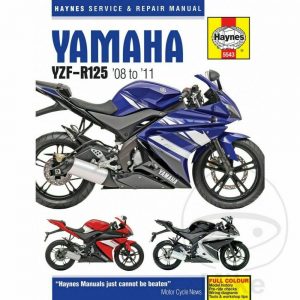 Haynes Manual 5543 Yamaha YZF-R125 R125 2008-2011