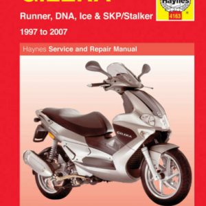 Haynes Manual 4163 - Gilera Runner, DNA, Ice & SKP/Stalker (97 - 07)